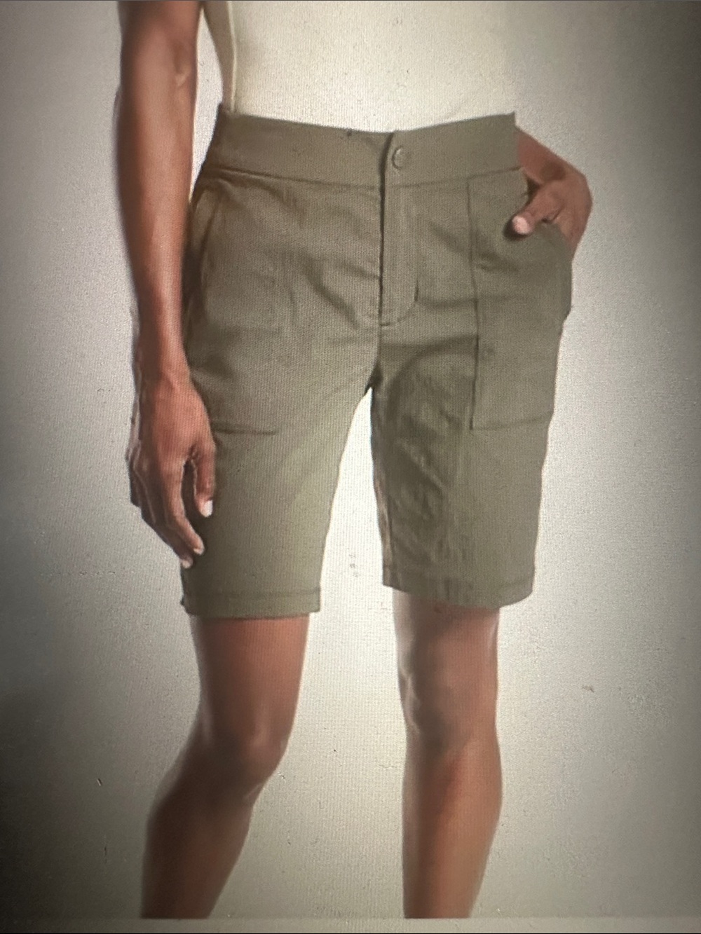 Athleta Women’s Trekkie Bermuda 2.0 Shorts, size 12